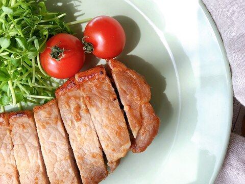 \ご飯がススム!/豚ロースの味噌漬けオーブン焼き♡